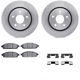 Purchase Top-Quality DYNAMIC FRICTION COMPANY - 6312-42029 - Front Disc Brake Kit pa1
