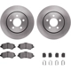 Purchase Top-Quality Front Disc Brake Kit by DYNAMIC FRICTION COMPANY - 6312-42033 pa1