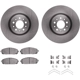 Purchase Top-Quality DYNAMIC FRICTION COMPANY - 6312-42052 - Front Brake Kit pa4