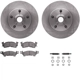 Purchase Top-Quality DYNAMIC FRICTION COMPANY - 6312-47004 - Front Disc Brake Kit pa3