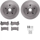 Purchase Top-Quality DYNAMIC FRICTION COMPANY - 6312-47014 - Front Brake Kit pa1