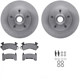 Purchase Top-Quality DYNAMIC FRICTION COMPANY - 6312-47015 - Front Disc Brake Kit pa1