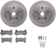 Purchase Top-Quality DYNAMIC FRICTION COMPANY - 6312-47015 - Front Disc Brake Kit pa4