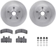 Purchase Top-Quality DYNAMIC FRICTION COMPANY - 6312-48020 - Front Disc Brake Kit pa1
