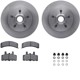 Purchase Top-Quality DYNAMIC FRICTION COMPANY - 6312-48023 - Front Disc Brake Kit pa1