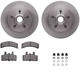 Purchase Top-Quality DYNAMIC FRICTION COMPANY - 6312-48023 - Front Disc Brake Kit pa3