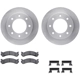 Purchase Top-Quality DYNAMIC FRICTION COMPANY - 6312-48036 - Front Disc Brake Kit pa1