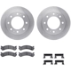 Purchase Top-Quality DYNAMIC FRICTION COMPANY - 6312-48037 - Front Disc Brake Kit pa1