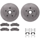Purchase Top-Quality DYNAMIC FRICTION COMPANY - 6312-54106 - Front Disc Brake Kit pa5