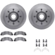Purchase Top-Quality DYNAMIC FRICTION COMPANY - 6312-54125 - Front Disc Brake Kit pa1
