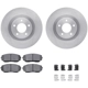 Purchase Top-Quality DYNAMIC FRICTION COMPANY - 6312-54189 - Front Disc Brake Kit pa1