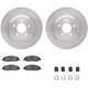Purchase Top-Quality Front Disc Brake Kit by DYNAMIC FRICTION COMPANY - 6312-54200 pa1
