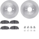 Purchase Top-Quality DYNAMIC FRICTION COMPANY - 6312-59012 - Front Disc Brake Kit pa1