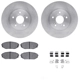 Purchase Top-Quality DYNAMIC FRICTION COMPANY - 6312-59058 - Front Disc Brake Kit pa1