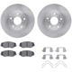 Purchase Top-Quality DYNAMIC FRICTION COMPANY - 6312-59065 - Front Disc Brake Kit pa1