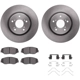Purchase Top-Quality DYNAMIC FRICTION COMPANY - 6312-59068 - Front Disc Brake Kit pa5