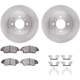 Purchase Top-Quality Front Disc Brake Kit by DYNAMIC FRICTION COMPANY - 6312-59079 pa3