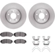 Purchase Top-Quality DYNAMIC FRICTION COMPANY - 6312-59086 - Front Disc Brake Kit pa6