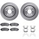 Purchase Top-Quality DYNAMIC FRICTION COMPANY - 6312-59087 - Front Disc Brake Kit pa1