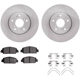 Purchase Top-Quality DYNAMIC FRICTION COMPANY - 6312-59096 - Front Disc Brake Kit pa5