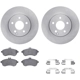 Purchase Top-Quality DYNAMIC FRICTION COMPANY - 6312-63145 - Front Disc Brake Kit pa1