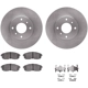 Purchase Top-Quality Front Disc Brake Kit by DYNAMIC FRICTION COMPANY - 6312-67073 pa3