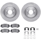 Purchase Top-Quality DYNAMIC FRICTION COMPANY - 6312-67130 - Front Disc Brake Kit pa1