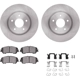 Purchase Top-Quality DYNAMIC FRICTION COMPANY - 6312-67130 - Front Disc Brake Kit pa2