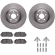Purchase Top-Quality Front Disc Brake Kit by DYNAMIC FRICTION COMPANY - 6312-73092 pa2