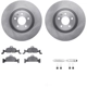 Purchase Top-Quality DYNAMIC FRICTION COMPANY - 6312-73094 - Front Disc Brake Kit pa1