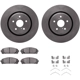 Purchase Top-Quality DYNAMIC FRICTION COMPANY - 6312-75029 - Front & Rear Disc Brake Kit pa3