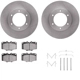 Purchase Top-Quality Front Disc Brake Kit by DYNAMIC FRICTION COMPANY - 6312-76009 pa4