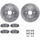 Purchase Top-Quality DYNAMIC FRICTION COMPANY - 6312-76154 - Front Disc Brake Kit pa1