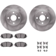 Purchase Top-Quality DYNAMIC FRICTION COMPANY - 6312-76154 - Front Disc Brake Kit pa3