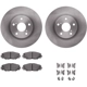 Purchase Top-Quality DYNAMIC FRICTION COMPANY - 6312-76159 - Front Disc Brake Kit pa4