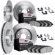 Purchase Top-Quality DYNAMIC FRICTION COMPANY - 6314-03056 - Disc Brake Kit pa9