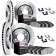 Purchase Top-Quality DYNAMIC FRICTION COMPANY - 6314-48032 - Front Disc Brake Kit pa1