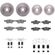 Purchase Top-Quality DYNAMIC FRICTION COMPANY - 6314-63125 - Rotor & Brake Pad Kit pa1