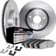 Purchase Top-Quality DYNAMIC FRICTION COMPANY - 6812-54167 - Front Disc Brake Kit pa1