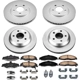 Purchase Top-Quality Front Disc Brake Kit by POWER STOP - CRK1548 pa2