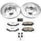 Purchase Top-Quality POWER STOP - K1043 - Front Disc Brake Kit pa10