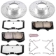 Purchase Top-Quality POWER STOP - K137-36 - Front Disc Brake Kit pa14