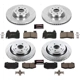 Purchase Top-Quality Front Disc Brake Kit by POWER STOP - K7226 pa1