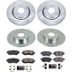 Purchase Top-Quality Front Disc Brake Kit by POWER STOP - K8917 pa1