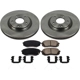 Purchase Top-Quality Front Disc Brake Kit by POWER STOP - KOE8011 pa1