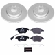 Purchase Top-Quality POWER STOP - ESK4623 - Front Disc Brake Kit pa1