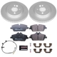 Purchase Top-Quality Front Disc Brake Kit by POWER STOP - ESK6739 pa6