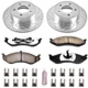 Purchase Top-Quality Front Disc Brake Kit by POWER STOP - K2152-36 pa2