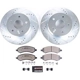 Purchase Top-Quality POWER STOP - K2163-36 - Front Disc Brake Kit pa11
