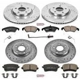 Purchase Top-Quality Front Disc Brake Kit by POWER STOP - K6134 pa2